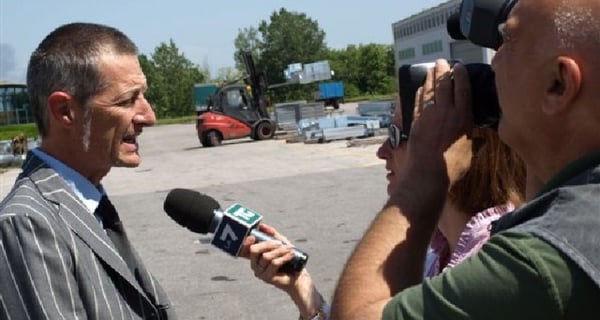 La7 in visita a Nord Zinc
